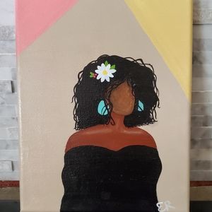 Original Acrylic Painting Minimalist Art